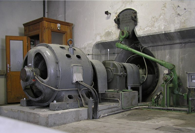 Synchrongenerator, 410 kVA; Bj 1921, KW  Blumau, Wartung und Reparatur BARTH GMBH